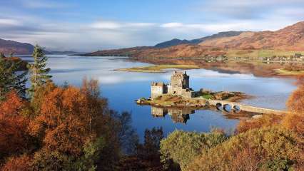 Eilean Donan Castle Autumn