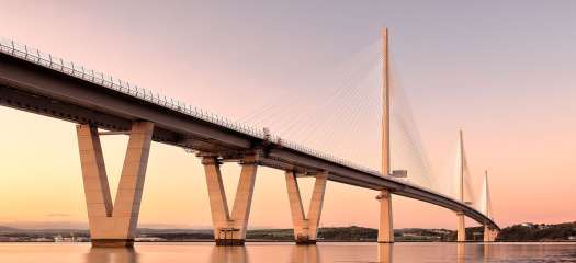 Queensferry Crossing Sunset