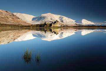 kilchurn Castle Reflection