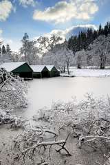 Loch Ard Winter Scene