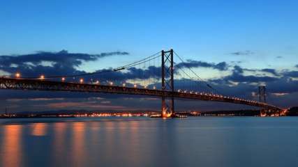 Forth road bridge