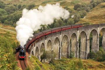 The Jacobite Steam Train