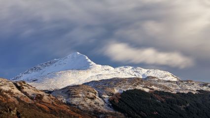 A long exposure of Ben Lomond photographed between heavy snow fall. Inveruglas, Scotland.<br /><a href="https://fineartamerica.com/featured/ben-lomond-grant-glendinning.html"><font>Buy Print or Canvas</font></a><a></a> <a href="https://fineartamerica.com/featured/ben-lomond-grant-glendinning.html"></a><a></a>