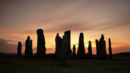 The Callanish stones on the isle of Lewis during Sunset.<br /><a href="https://shop.photo4me.com/picture.aspx?id=688038&f=canvas"><font>Buy Print or Canvas</font></a><a></a> <a href="https://shop.photo4me.com/picture.aspx?id=688038&f=canvas"></a><a></a>