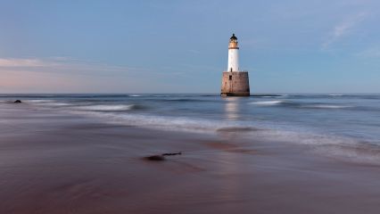 Rattray Head Lighthouse on the north east coast of Scotland.<br /><a href="https://shop.photo4me.com/picture.aspx?id=659542&f=canvas"><font>Buy Print or Canvas</font></a><a></a> <a href="https://shop.photo4me.com/picture.aspx?id=659542&f=canvas"></a><a></a>