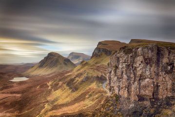 A 180 second long exposure from the Quiraing on the Isle of Skye during the morning light.<br /><a href="https://shop.photo4me.com/picture.aspx?id=658808&f=canvas"><font>Buy Print or Canvas</font></a><a></a> <a href="https://shop.photo4me.com/picture.aspx?id=658808&f=canvas"></a><a></a>