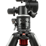 Manfrotto 410 geared head and 300n panoramic rotating unit.